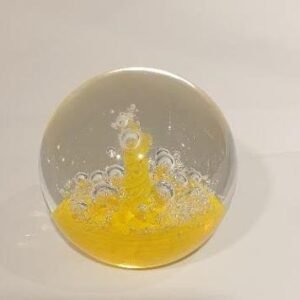 Sulfure/Presse-papier - Rond - Soleil Levant