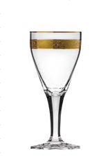 Verre à Vin Rouge en Cristal de Bohême Taillé - Moser - Collection Copenhagen