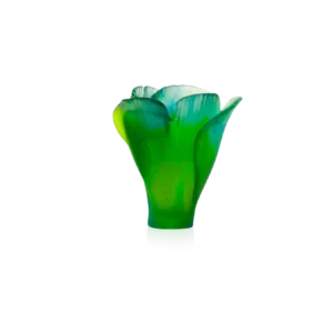 Mini-Vase Ginkgo Daum - Vert
