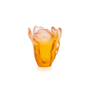 Mini-Vase Tulipe Daum - Ambre