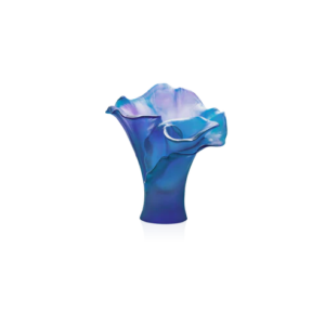 Vase Arum Daum - Bleu Nuit - Petit Modèle