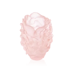 Vase Camélia Daum - Rose - Petit Modèle