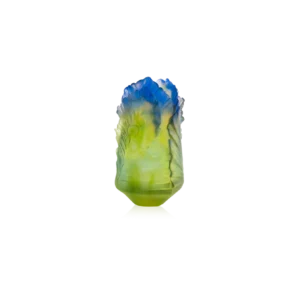 Vase Fleur de Paon Exotique Daum - Petit Modèle