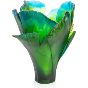 Vase Ginkgo Daum - Vert - Modèle Magnum