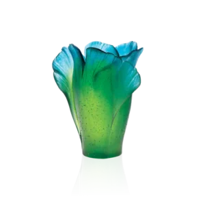 Vase Ginkgo Daum - Vert - Moyen Modèle