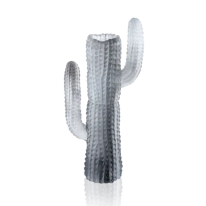 Vase Jardin de Cactus Daum & Emilio Robba - Gris - Moyen Modèle