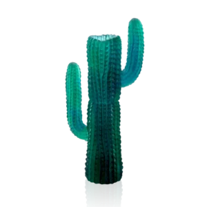 Vase Jardin de Cactus Daum & Emilio Robba - Vert - Moyen Modèle
