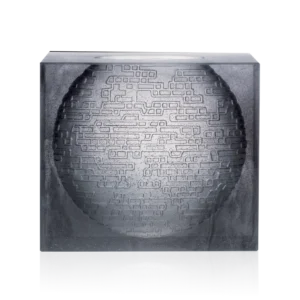 Vase Kumara Daum - Jean-Marie Massaud - Gris