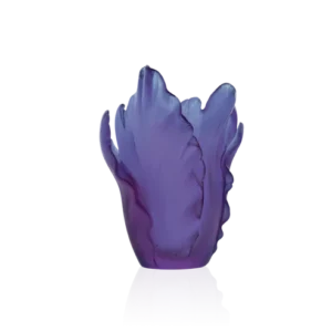 Vase Tulipe Daum - Ultraviolet - Petit Modèle