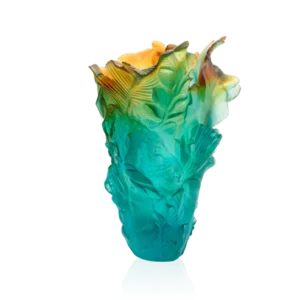 Vase Voyage Tropical Daum - Grand Modèle