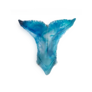 Applique Baleine en pâte de verre de la prestigieuse cristallerie Daum, collection Maya.