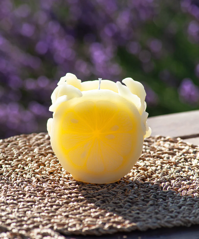 Bougie Citrus Daum - Jaune – Image 3
