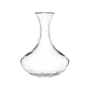 Carafe à décanter à vin 1,5L en authentique cristal de bohême taillé main. Collection Bouquet de Moser, la plus prestigieuse & réputée cristallerie de Bohême.