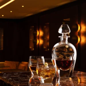 Verres à whisky en cristal