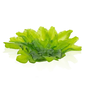 Coupe en pâte de verre de la prestigieuse cristallerie Daum, collection Tutti Frutti réalisée en collaboration avec l'artiste Gilles Neveu. Grand modèle.