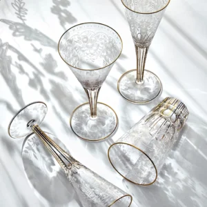 Verres en Cristal de Bohême