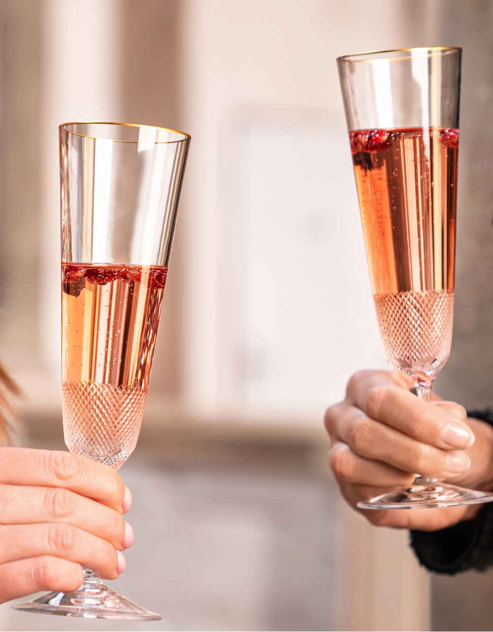 Flûte à Champagne 180ml Royal en Cristal de Bohême Taillé - Moser – Image 4