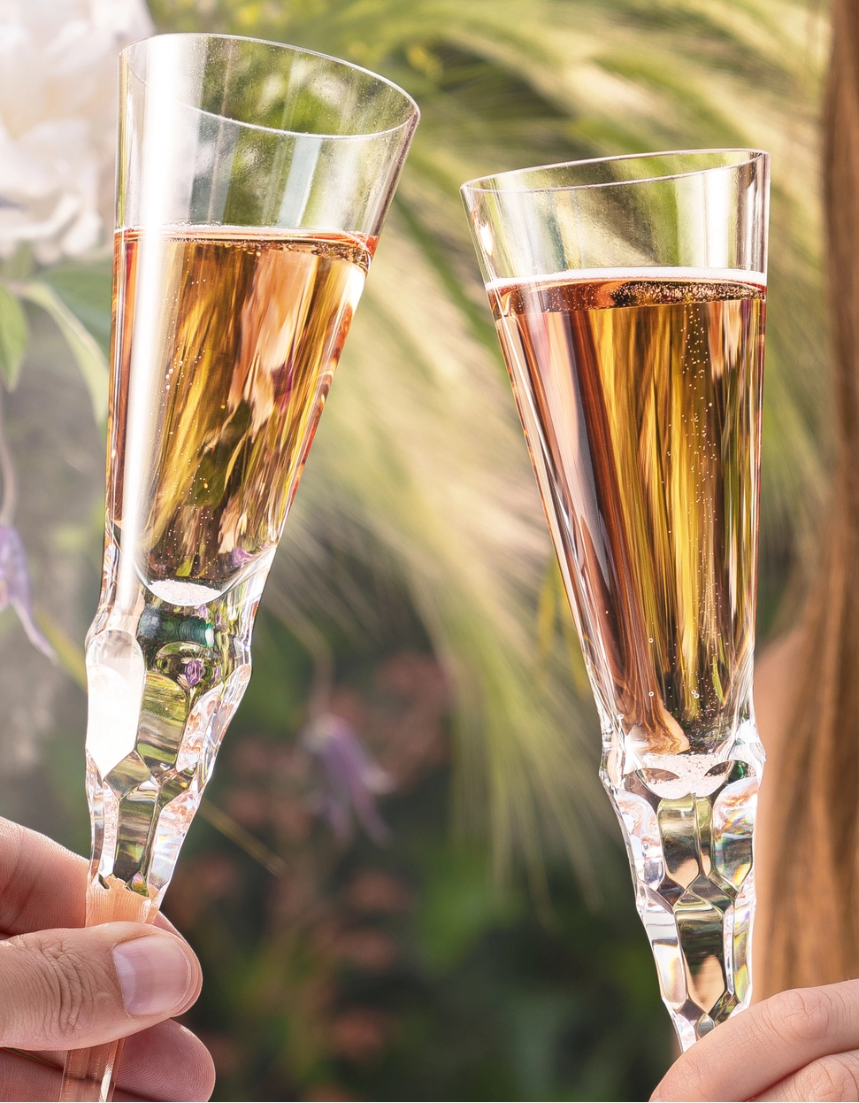 Flûte à Champagne 140ml Sonnet en Cristal de Bohême Taillé - Moser – Image 4