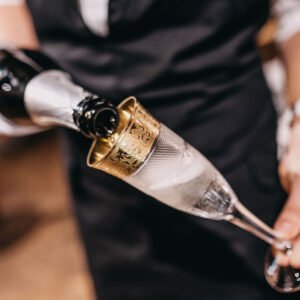 Flûtes à champagne en cristal