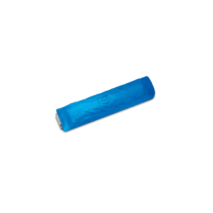 Sculpture d'un "Mezuzah Feuille d'Olivier" en pâte de verre de la prestigieuse cristallerie Daum. Couleur bleue.