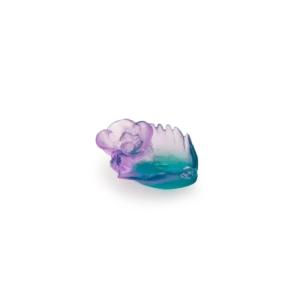 Mini-coupelle en pâte de verre de la prestigieuse cristallerie Daum, collection Sweet Garden.