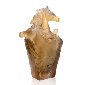 Porte-Crayon Cavalcade Daum - Brun Glacé