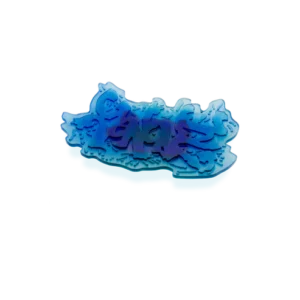 Sculpture "Seeing Through the Night" en pâte de verre de la prestigieuse cristallerie Daum, réalisée en collaboration avec l'artiste JonOne.