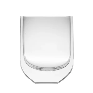 Vase 16cm en authentique cristal de bohême taillé main. Collection Four Seasons de Moser, la plus prestigieuse & réputée cristallerie de Bohême.