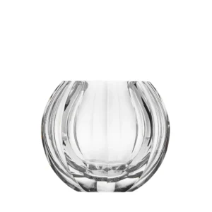Vase Beauty 16,5cm en authentique cristal de bohême taillé main. Création de Moser, la plus prestigieuse & réputée cristallerie de Bohême.