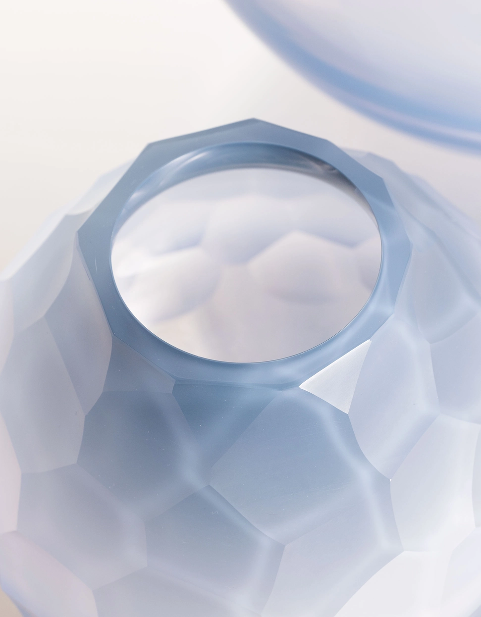 Vase Dotty 15cm Violet Opale en Cristal de Bohême - Moser – Image 3