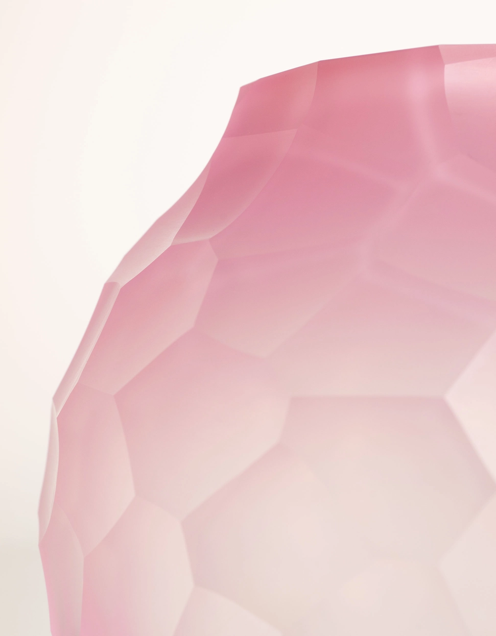 Vase Dotty 25cm Rose Opale en Cristal de Bohême - Moser – Image 2