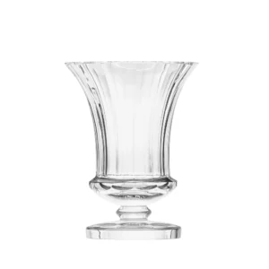 Vase Gloria 25,5cm en authentique cristal de bohême taillé main. Création de Moser, la lus prestigieuse & réputée cristallerie de Bohême.