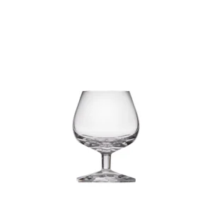 Verre à brandy & cognac 320ml en authentique cristal de bohême taillé main. Collection Pope de Moser, la plus prestigieuse & réputée cristallerie de Bohême.