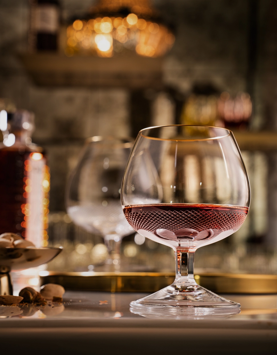 Verre à Brandy & Cognac 320ml Royal en Cristal de Bohême Taillé - Moser – Image 3