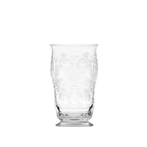 Verre à eau 290ml en authentique cristal de bohême taillé main. Collection Baroque de Moser, la plus prestigieuse & réputée cristallerie de Bohême.