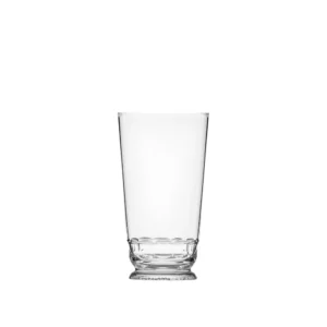 Verre à eau 400ml en authentique cristal de bohême taillé main. Collection Mozart de Moser, la plus prestigieuse & réputée cristallerie de Bohême.