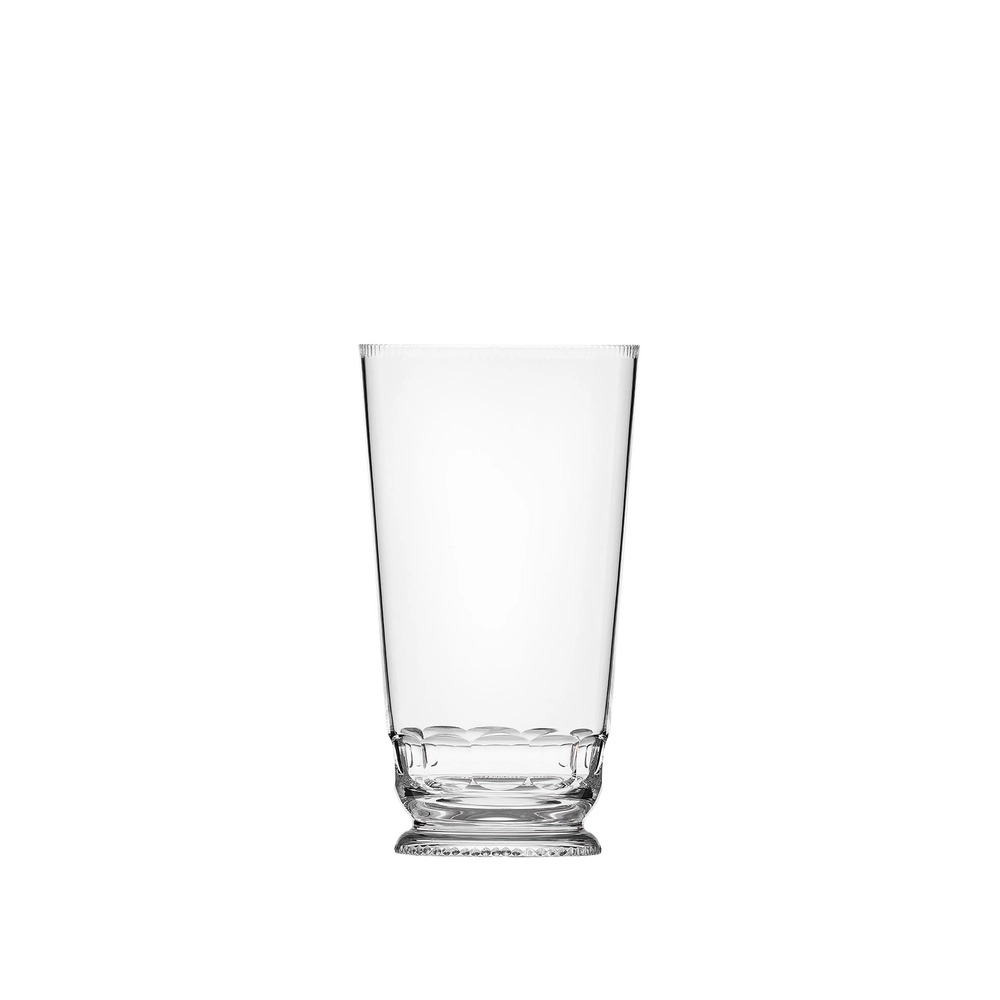 Verre à eau 400ml en authentique cristal de bohême taillé main. Collection Mozart de Moser, la plus prestigieuse & réputée cristallerie de Bohême.