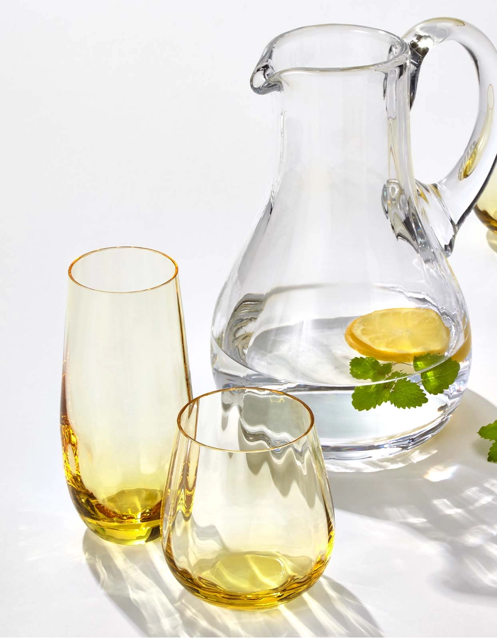 Verre à Eau 350ml Optic en Cristal de Bohême Uni - Moser – Image 3