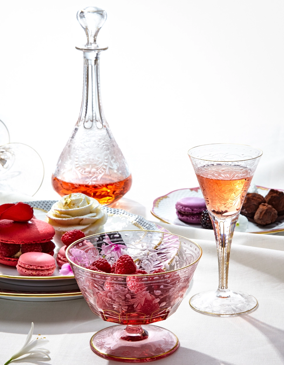 Verre à Liqueur 50ml Maharani en Cristal de Bohême Taillé - Moser – Image 4