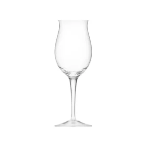 Verre à vin blanc 350ml en authentique cristal de bohême taillé main. Collection Bouquet de Moser, la plus prestigieuse & réputée cristallerie de Bohême.