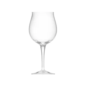 Verre à vin rouge 550ml en authentique cristal de bohême taillé main. Collection Bouquet de Moser, la plus prestigieuse & réputée cristallerie de Bohême.