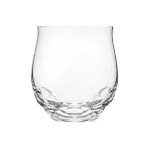 Verre à whisky "old fashionned" 300ml en authentique cristal de bohême taillé main. Collection Bouquet de Moser, la plus prestigieuse & réputée cristallerie de Bohême.