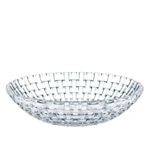 Coupe 30cm en cristallin de la Maison bavaroise Nachtmann, collection Bossa Nova.