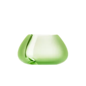 Photophore Lucy 5,7cm vert océan, en authentique cristal de bohême taillé. Création de Moser, la plus prestigieuse & réputée cristallerie de Bohême.