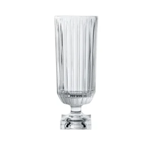 Vase sur pied en cristallin 40cm, collection Minerva de la Maison bavaroise Nachtmann.