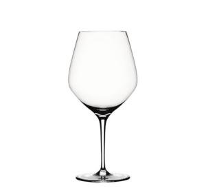 Coffret de 4 verres à bourgogne en cristallin bavarois de la Maison Spiegelau, collection Authentis.